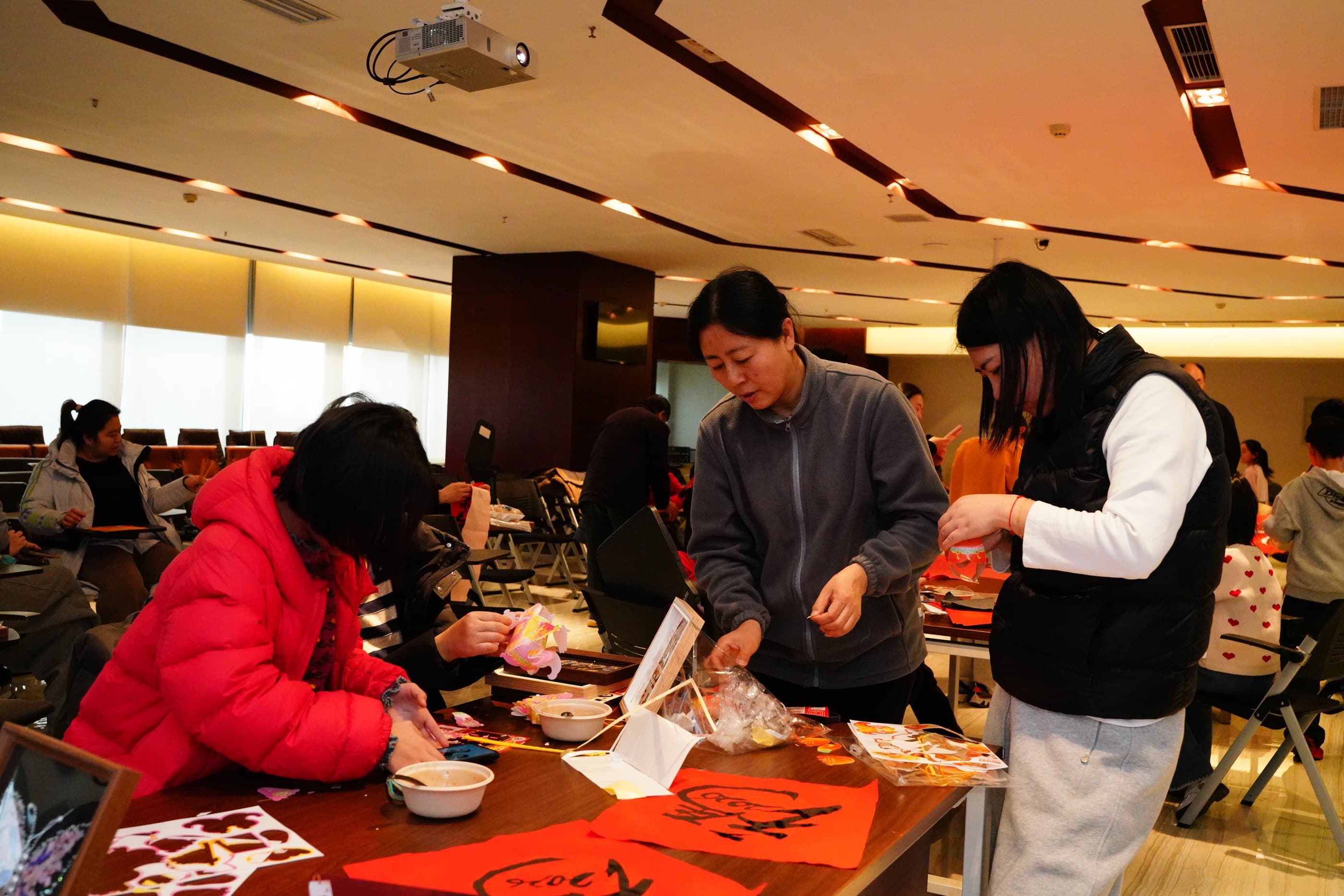 Laba porridge and spring calligraphy day