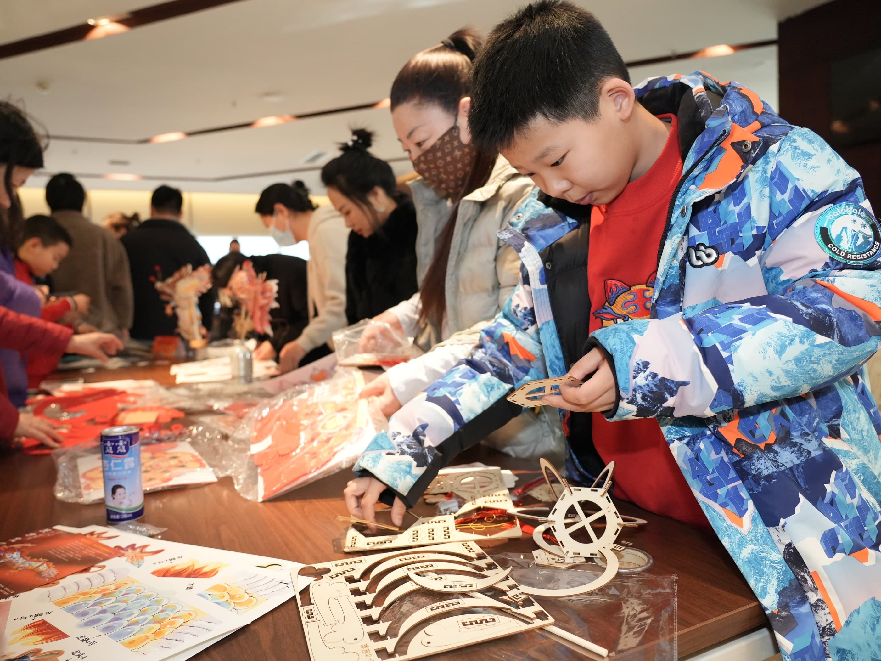 Lantern Festival staff celebration