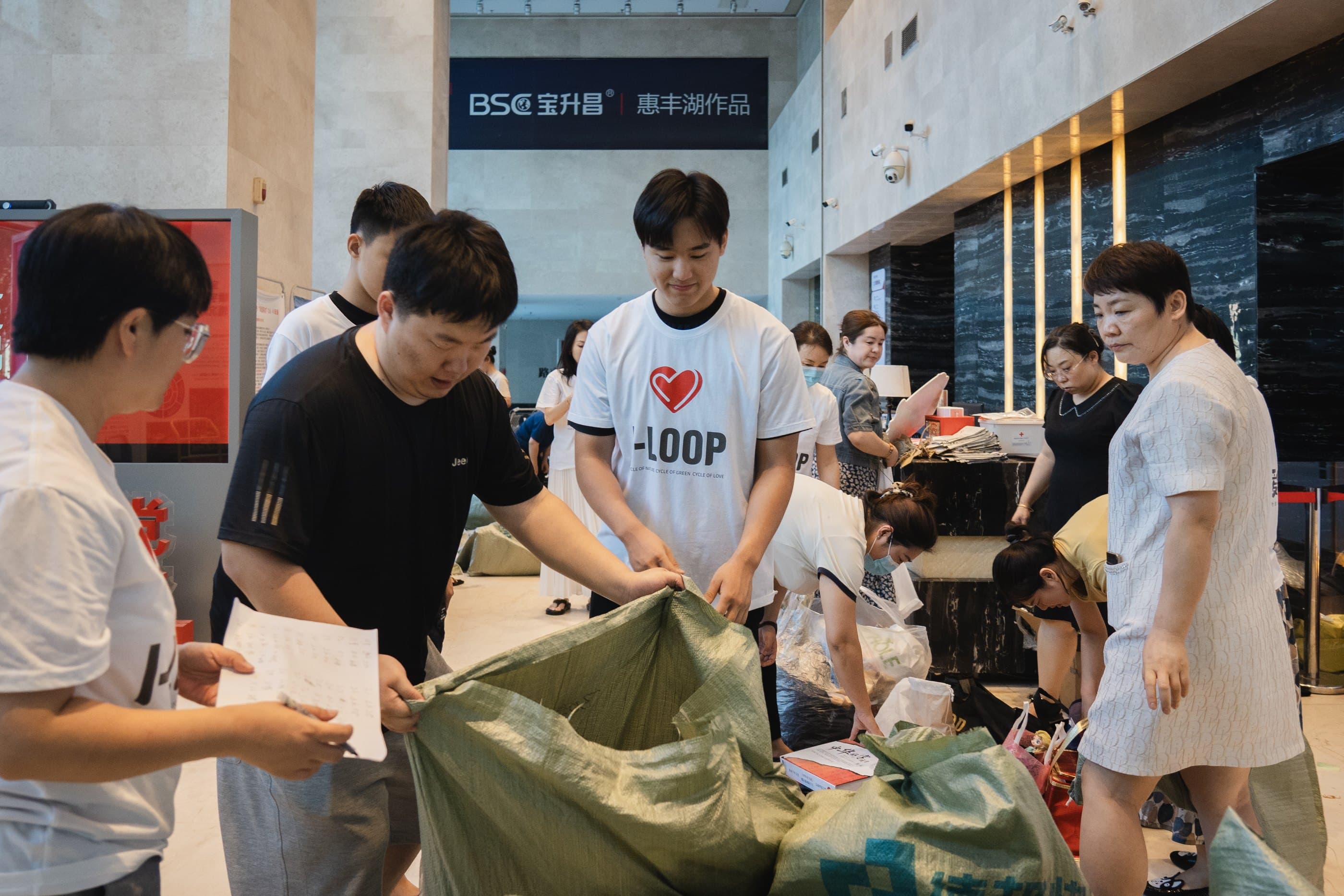 Clothing drive, season five