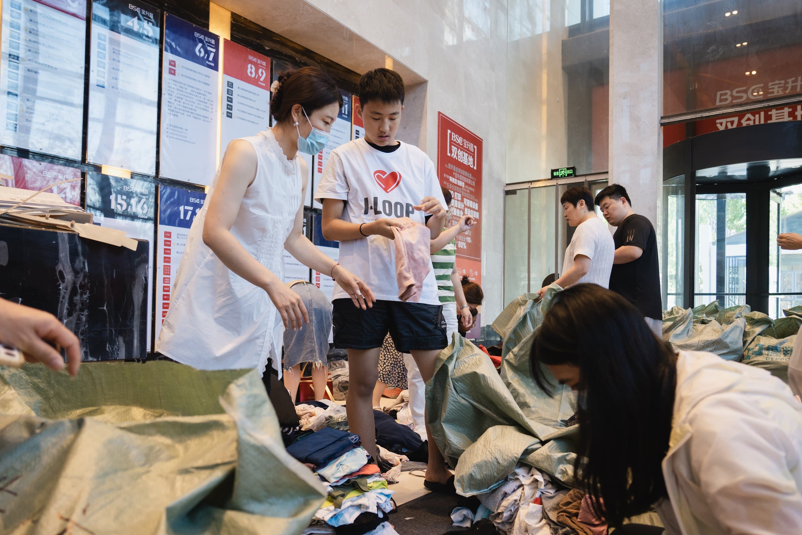 Clothing drive, season five