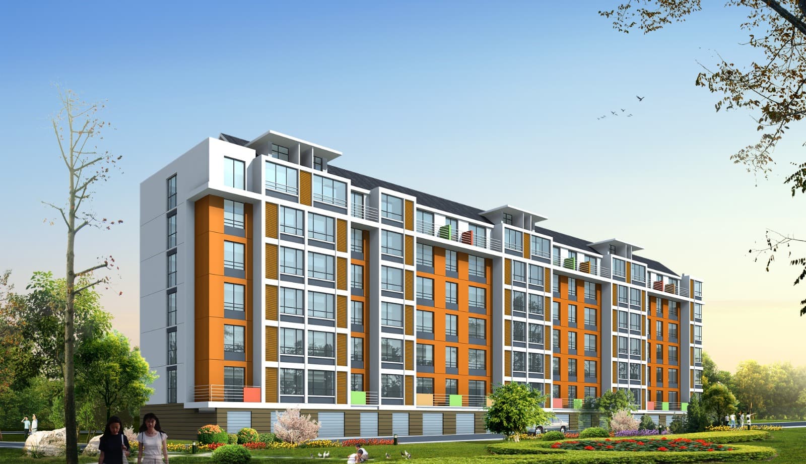 Housing, rendering