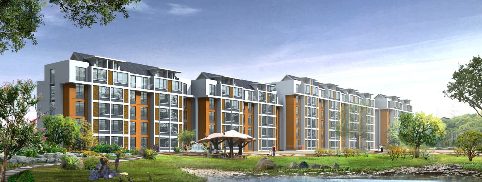 Housing, rendering