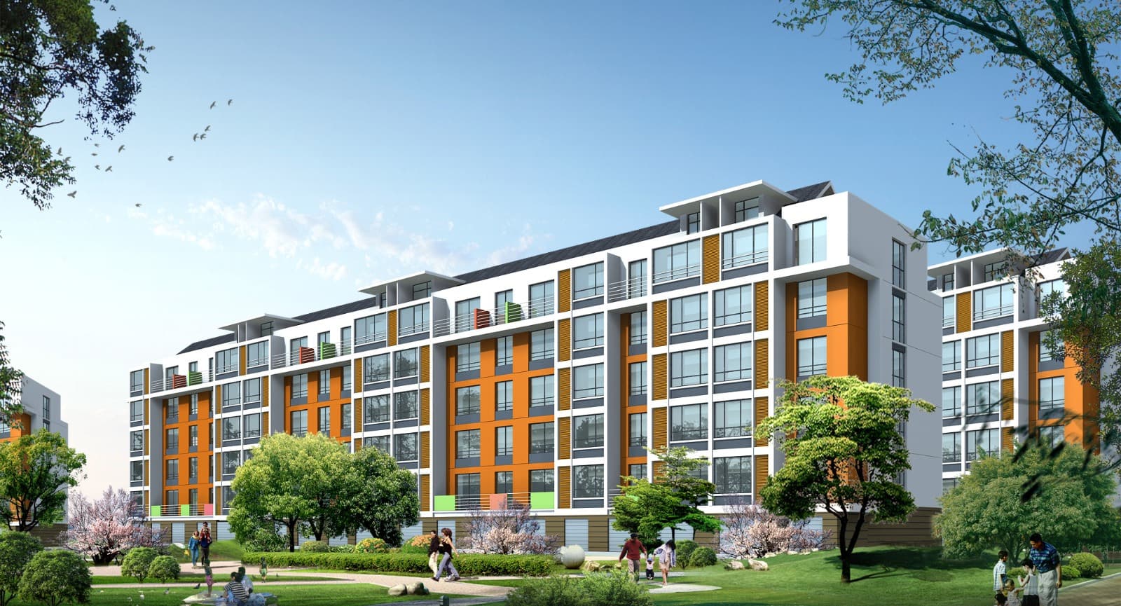 Housing, rendering