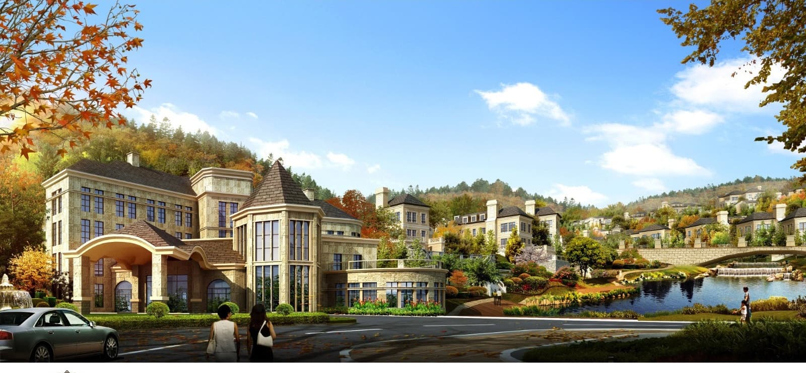 美利山效果图