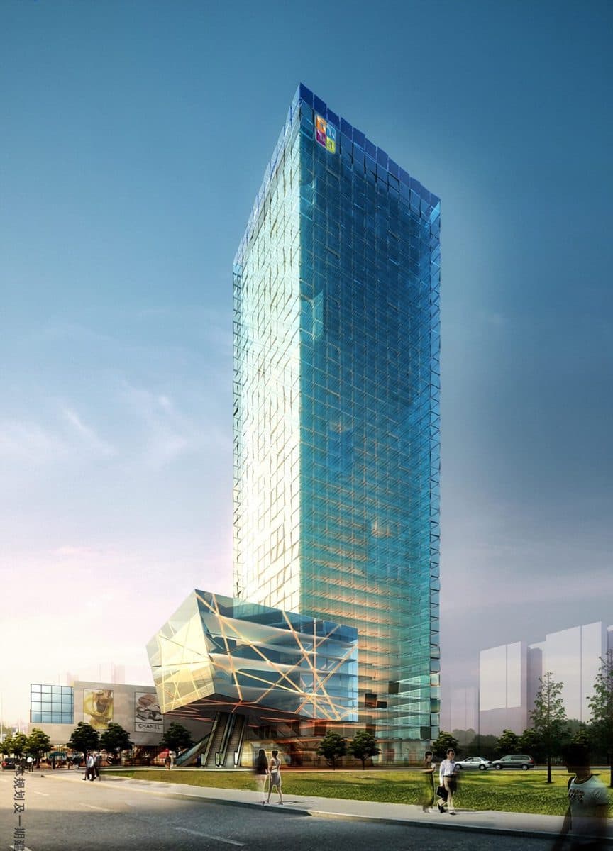 Tower rendering