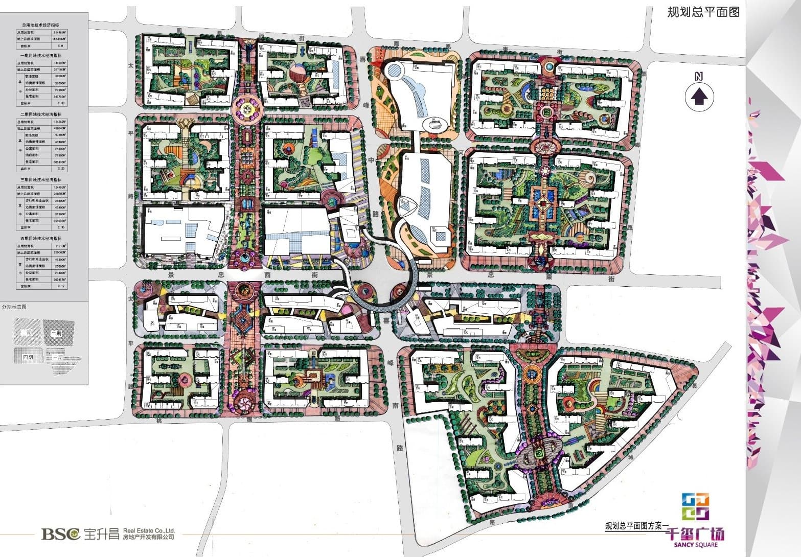 Diamond City site plan