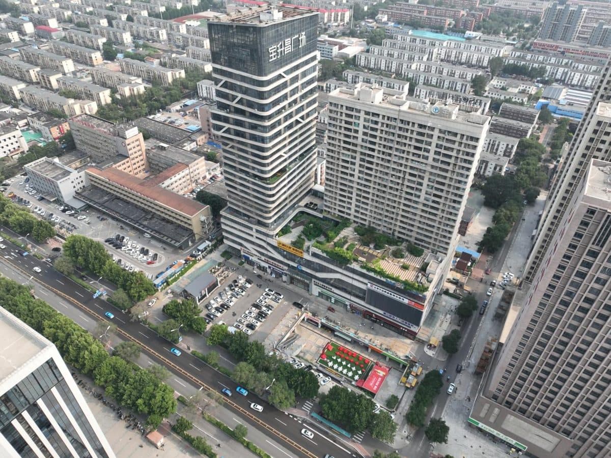 BSC Plaza, aerial view