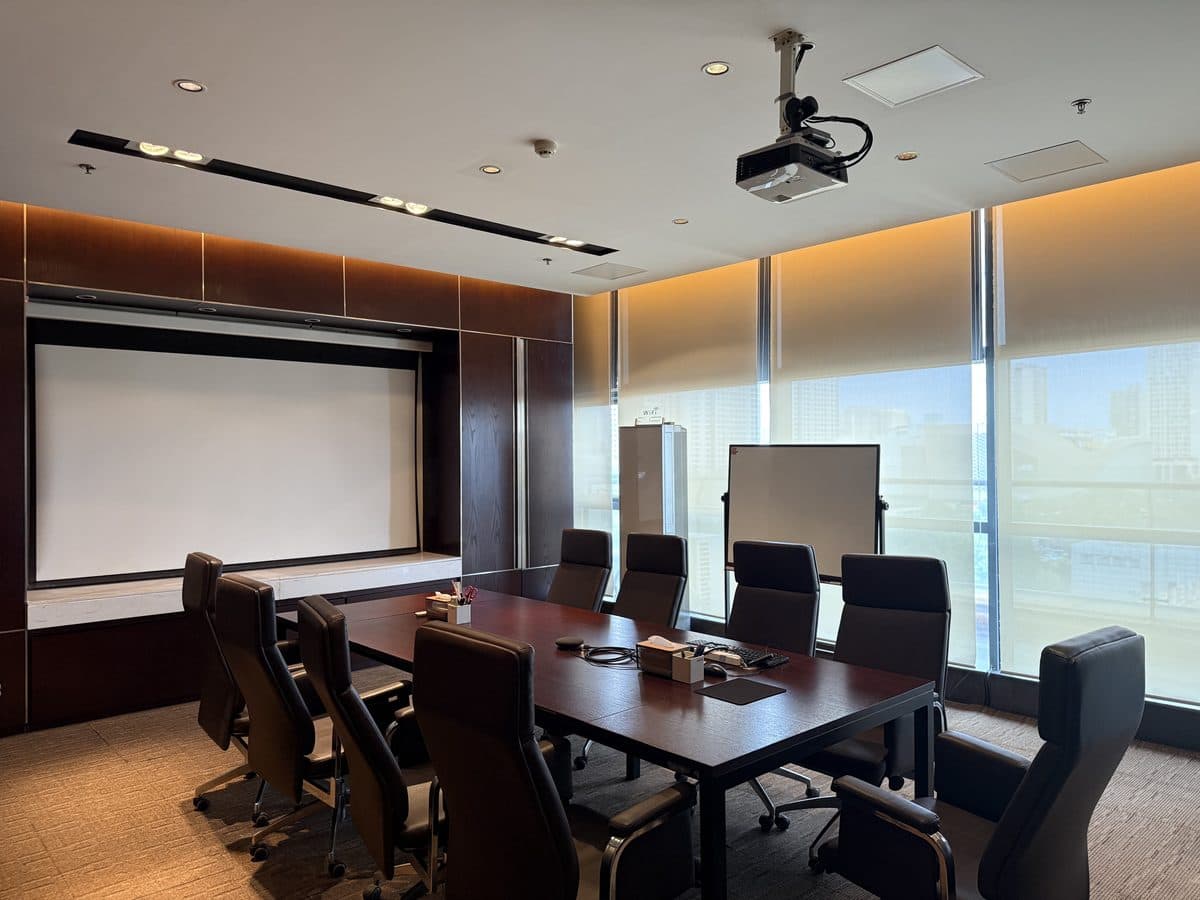 A meeting room