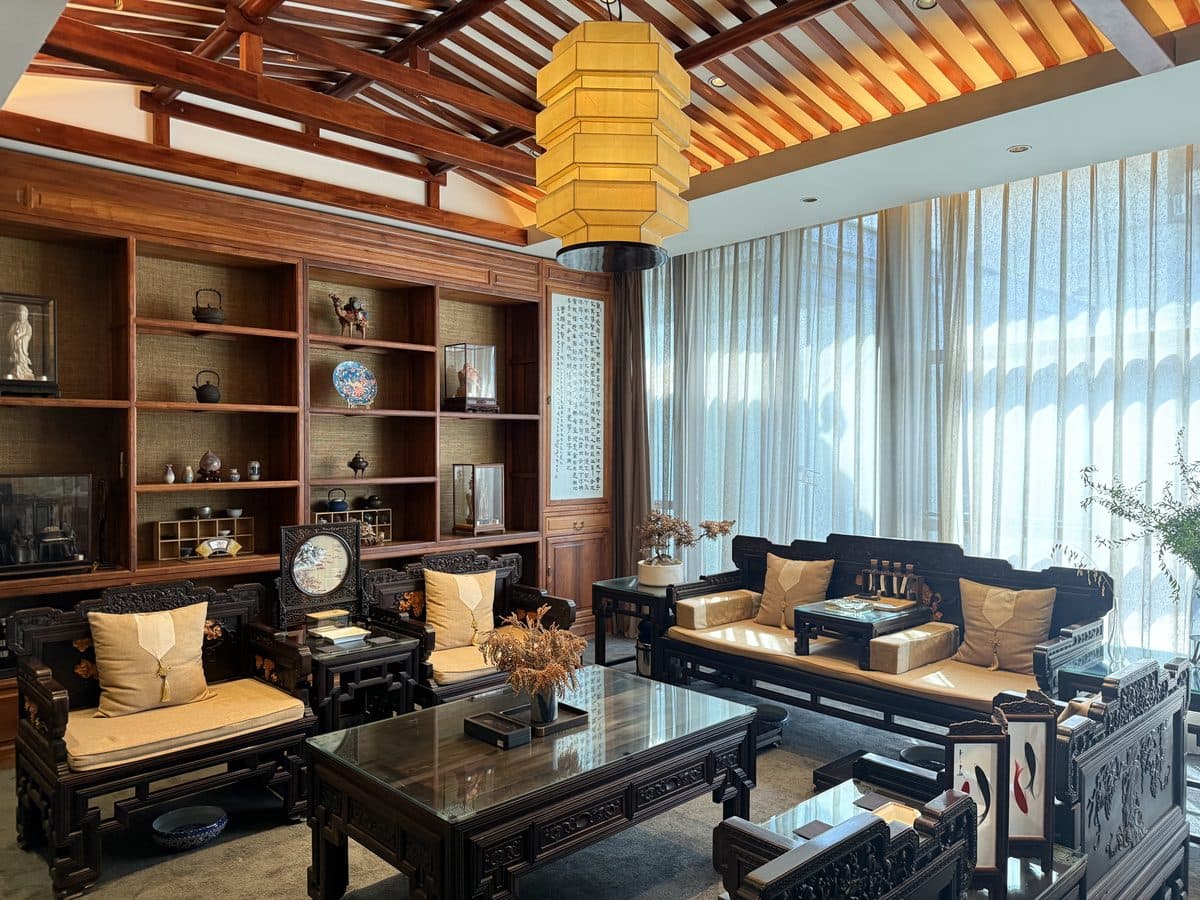 The Chinese reception room
