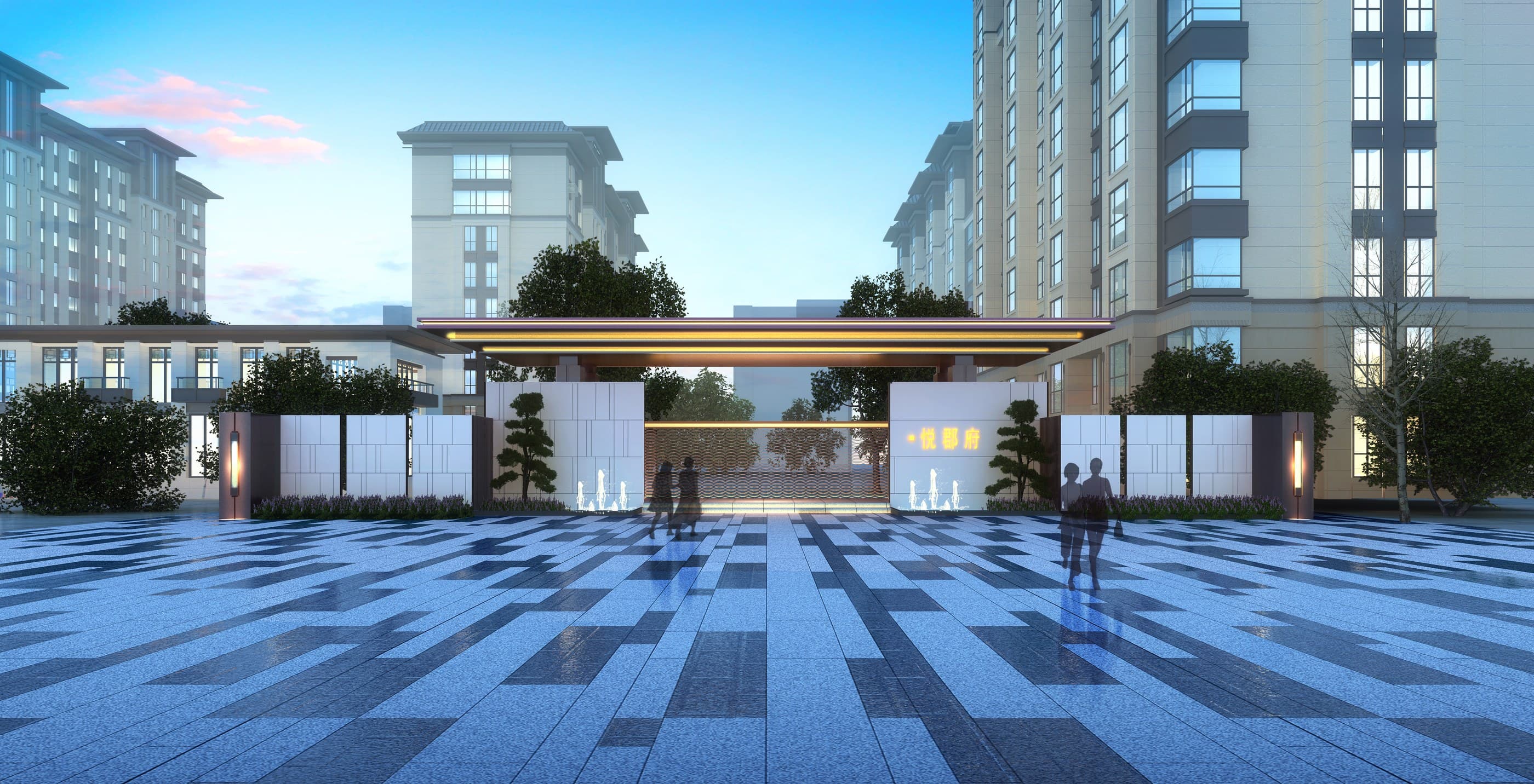 Main gate rendering