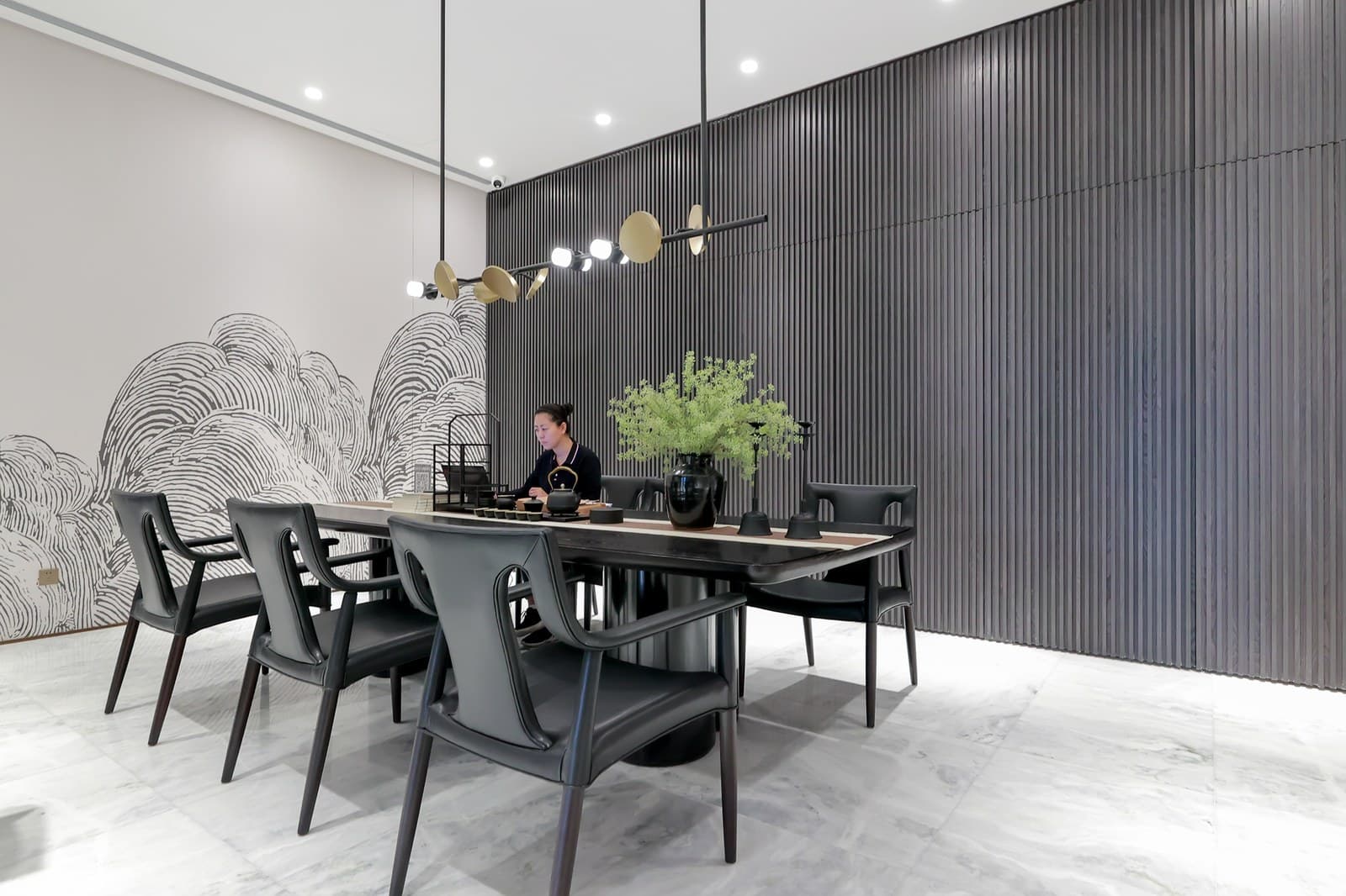 The meeting area