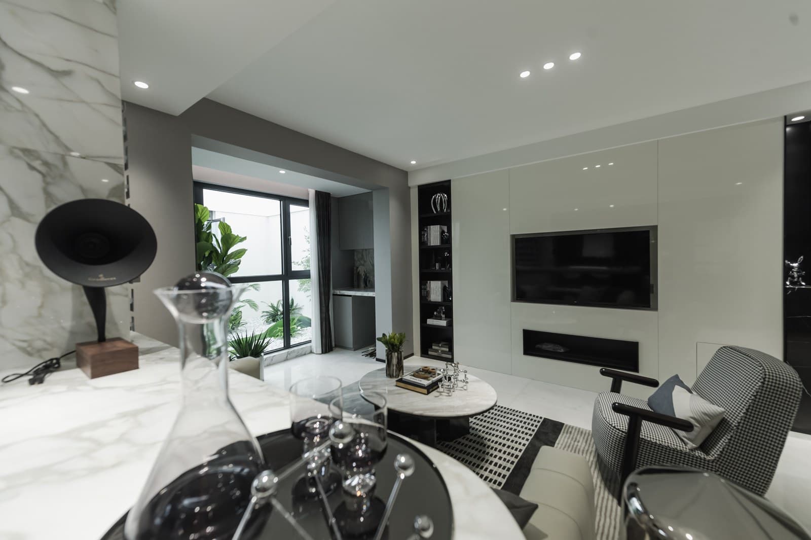 Show flat: the sitting room