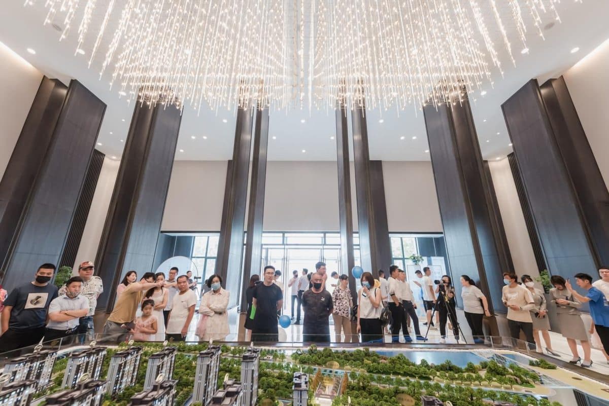 Majestic Palace, sales gallery model