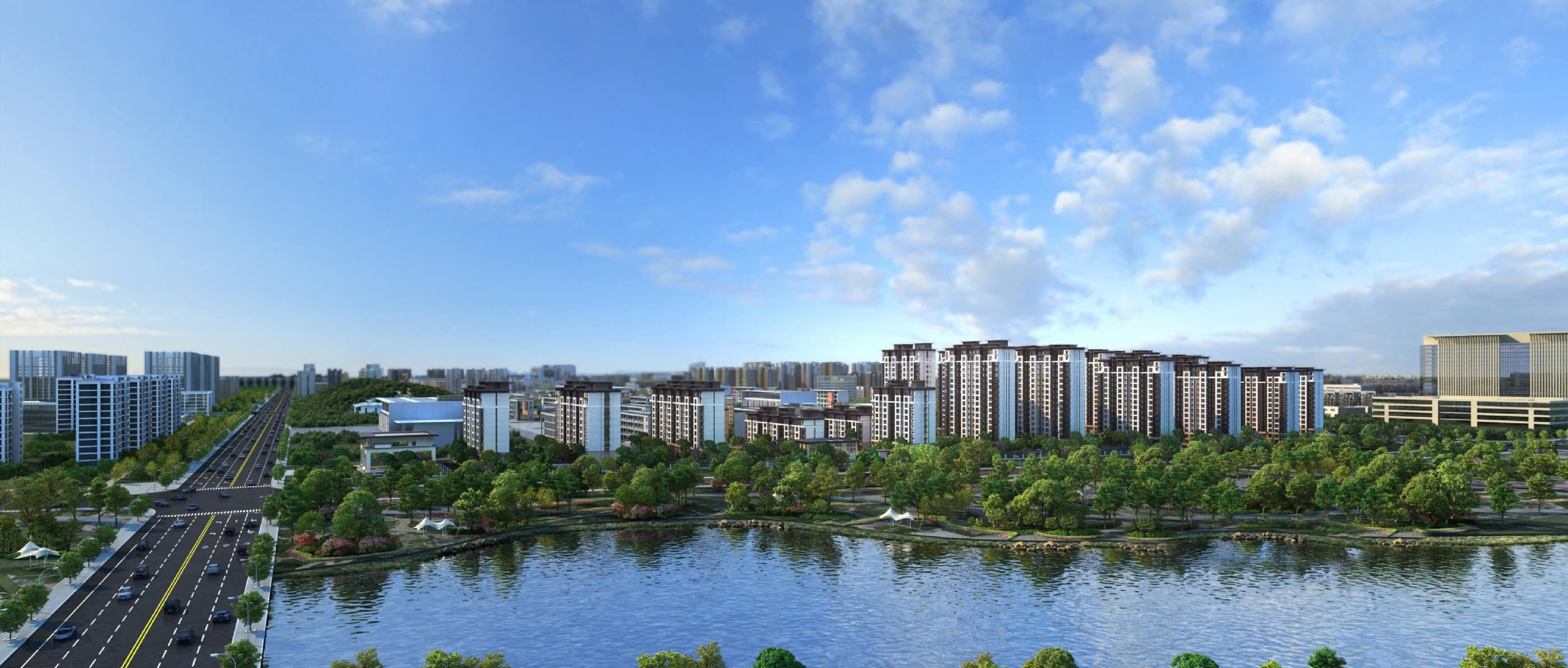 Human-scale view, rendering