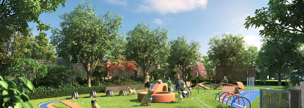 Lawn and play, rendering