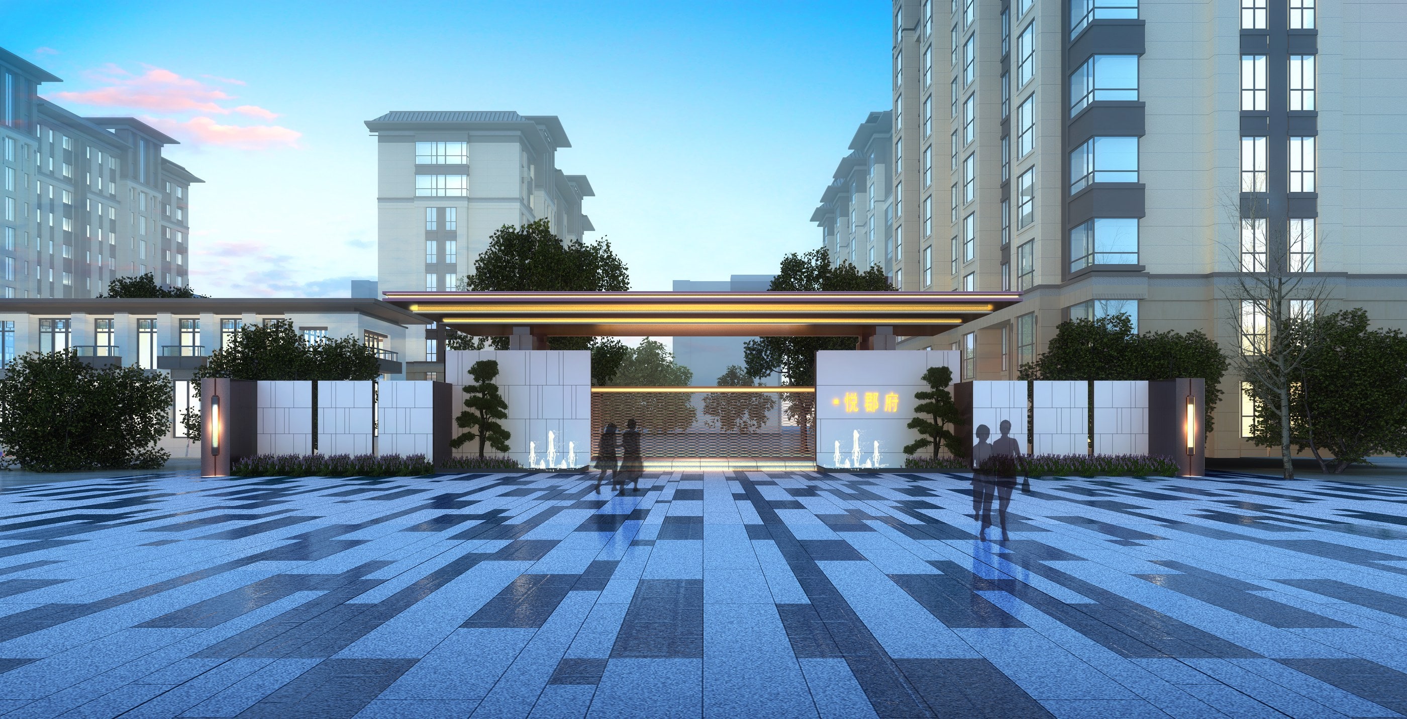 Main gate rendering