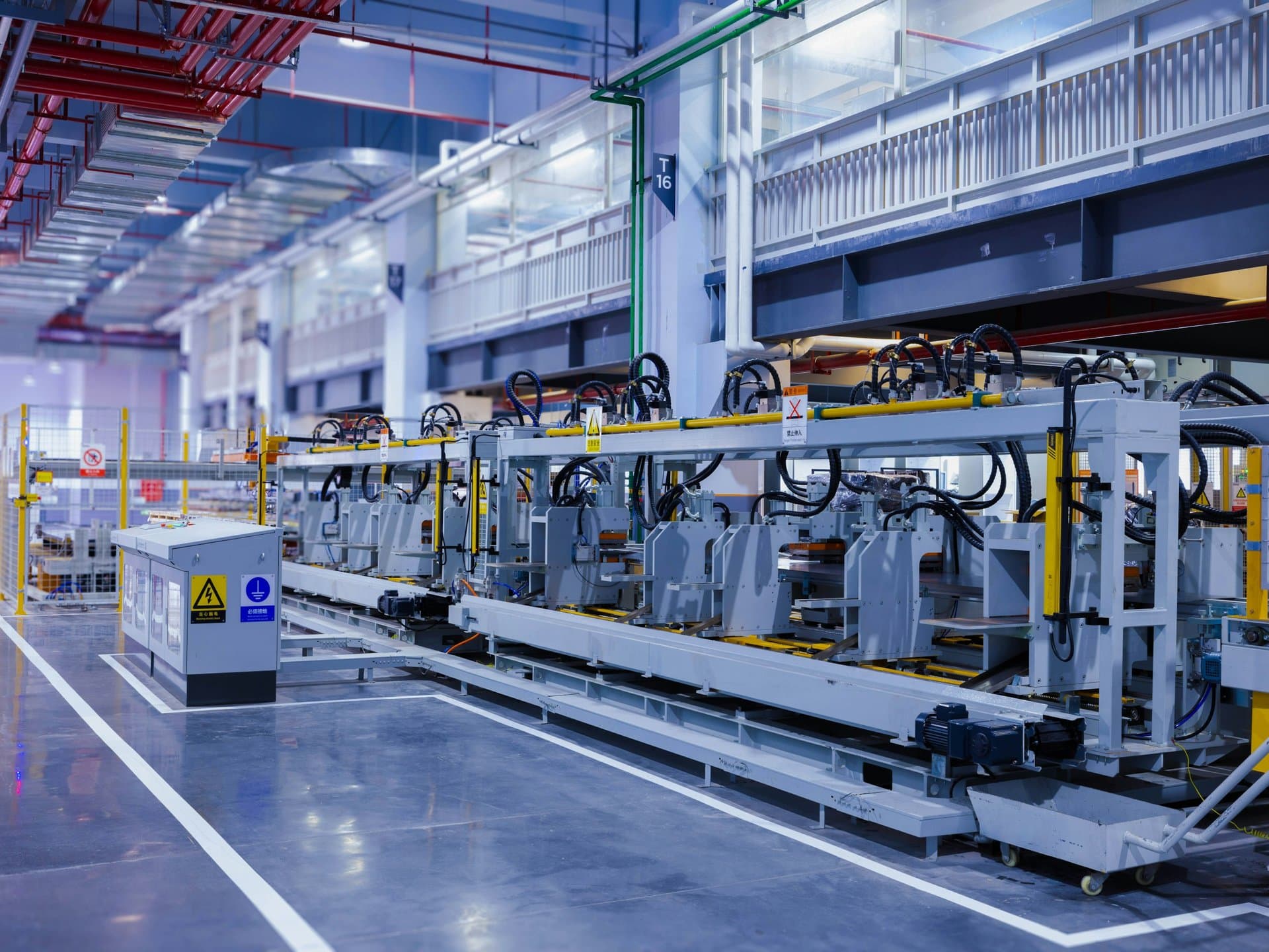 An automated production line