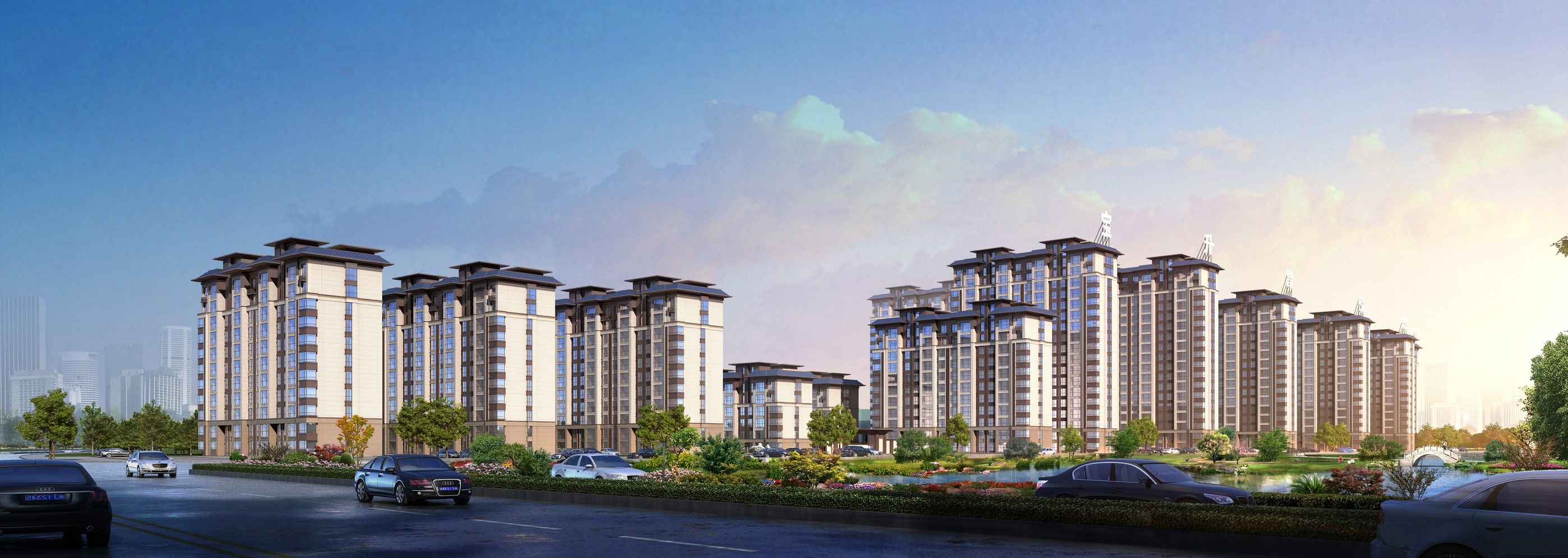 Rendering of the scheme, daytime